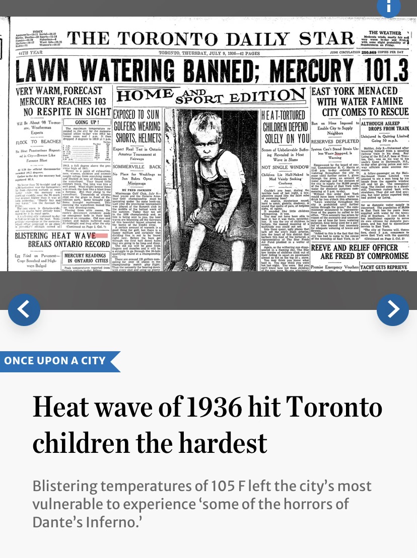 kerrybehave's tweet photo. Just wanted to give a climate hoax update for y'all. Since the media is lying to us saying we are breaking records with a heat wave. My wife's mother was born July 11th 1936. The temperature was a lot hotter back then. This was before Trudeau's forced metric. https://t.co/vxLESck9fj