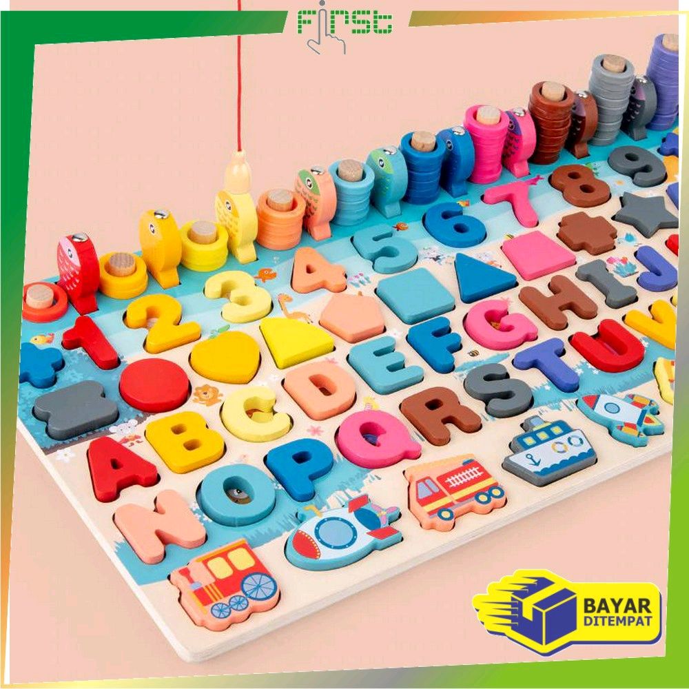 Rose_SyaBo's tweet photo. Cek *COD*FH-M94 Mainan Edukasi 7in1 Puzzle Kayu Anak Huruf dan Angka Pancing Ikan Montessori Wooden Toys dengan harga Rp55.000 - Rp96.000. Dapatkan di Shopee sekarang! https://t.co/tyMY1rW6vJ https://t.co/S7Ml3zMnGx