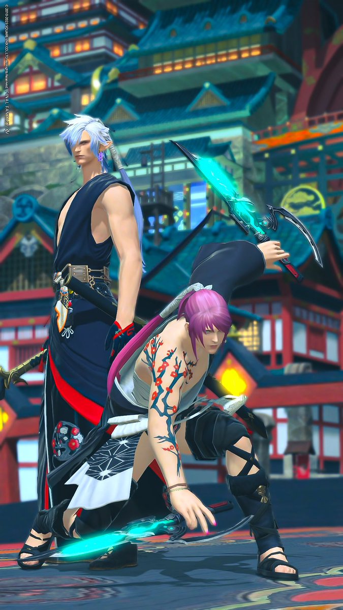 トキマテでは珍しい和風ミラプリ考えましたｼｭｯ(੭ ᐕ)੭彡　#SSP_FF14