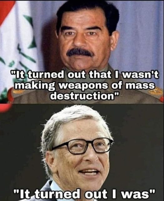 JimFergusonUK's tweet photo. #BillGates Megalomaniac #WEF2030Agenda member. https://t.co/WmUZld80rN