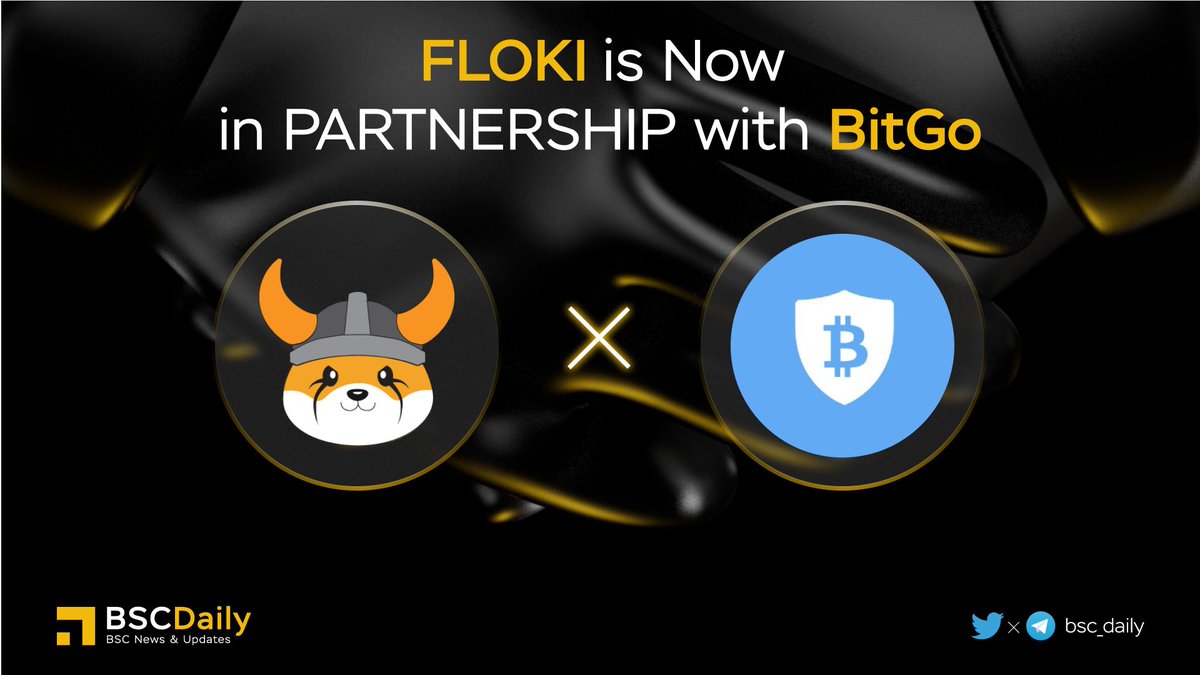 🎉 <a href="/RealFlokiInu/">FLOKI</a> Partnership with <a href="/BitGo/">BitGo</a> 🤝

#BitGo - a leading digital asset financial services provider &amp; #crypto custody solution with $64 B+ of assets under management💰

BitGo is backed by top investors that include Goldman Sachs, Jump Capital, Redpoint, &amp; Galaxy Digital.🏆