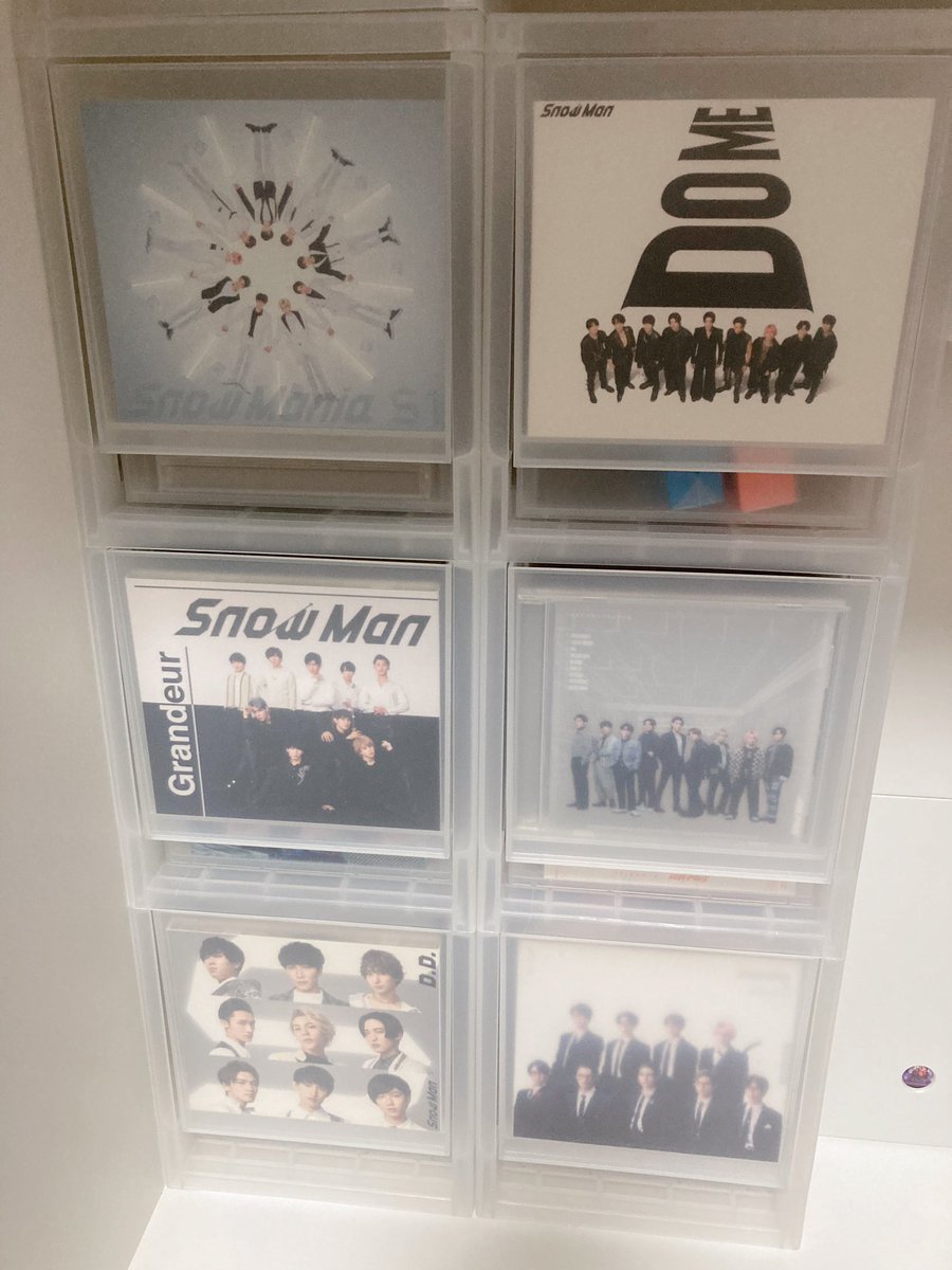 hako_oshi's tweet photo. CDにぴったりな収納ケースを無印でゲットしてルンルン🥴💓
先頭のジャケットがちゃんと見えるのが嬉しい〜っ🙌 https://t.co/p3OuXmMEsS