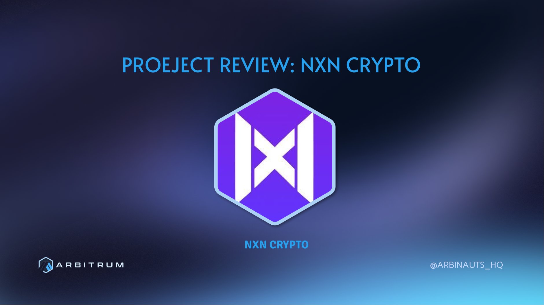 Arbinauts (💙,🧡) on Twitter "⚡Another Project Review⚡ Let's dive into