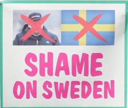 #ShameOnSweden #SwedenTheEnemyOfPeace #boycottsweden
