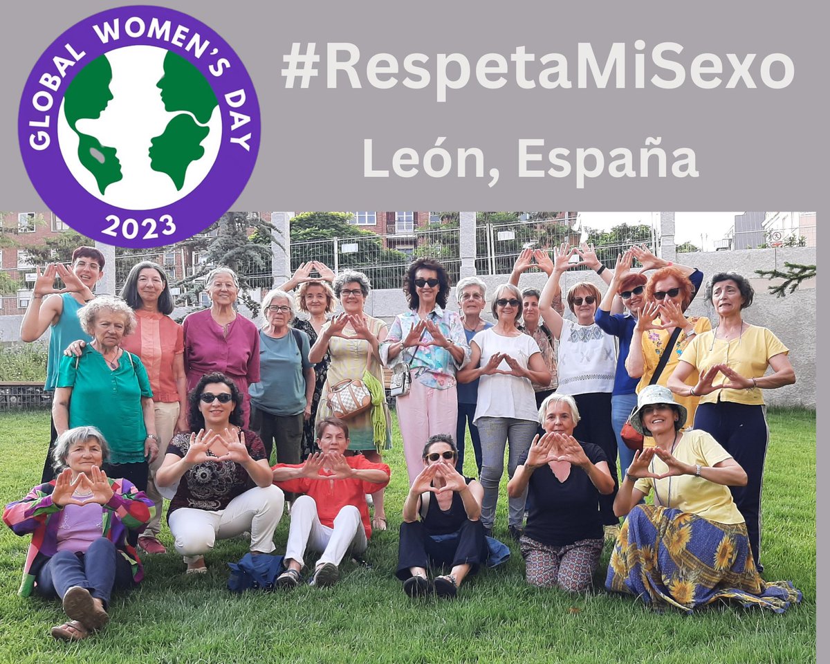 IreneRadical's tweet photo. 💚🤍💜GLOBAL WOMEN’S DAY

León  
España 

#RespetaMiSexo 
#JulioMesDeLasMujeres
#RespetaNuestroSexo
#RespectOurSex

@SalagreNuriaEnS https://t.co/jdJK8seQh4