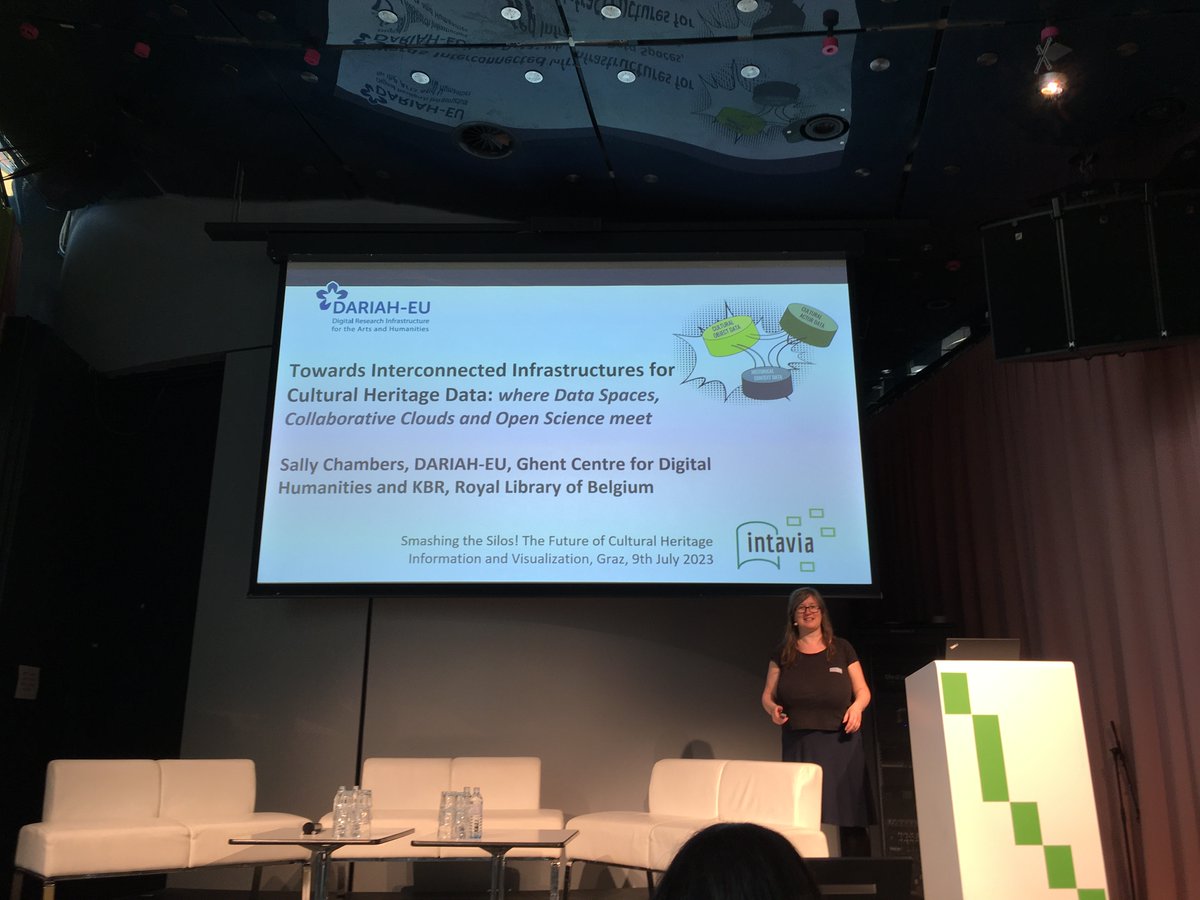 dinaraamirovna's tweet photo. "Towards Interconnected Infrastructures for Cultural Heritage Data: where Data Spaces, Collaborative Clouds and Open Science meet" by @schambers3

@projectintavia #InTaVia #dh2023 #dh2023graz #SmashingTheSilos https://t.co/TXPJtaCOp4