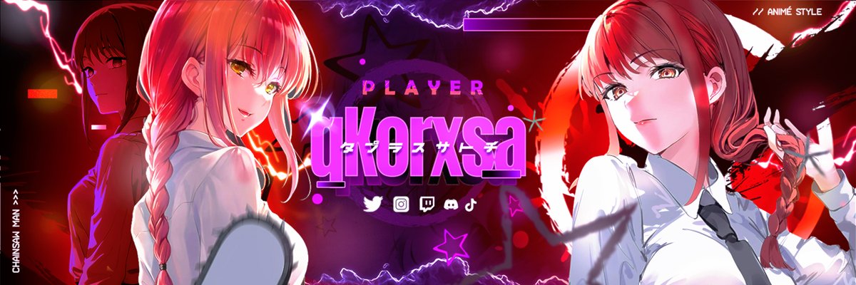 Graph_falcon's tweet photo. Headers Chainsaw man for @qKorxsa https://t.co/C9DfF3dmuU