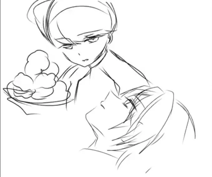 左から右は本当頑張った
というか描いてて楽しかった
いいよね、描く時の気持ちでこう言うのって😊 