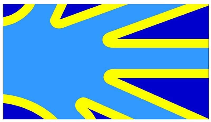 crathmann's tweet photo. Official Deaf Flag (ratified by the General Assembly of @WFDeaf_org on July 9, 2023). Congratulations! https://t.co/ZpPYb3JsJg