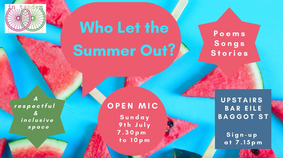This evening. This very evening. #dublinevent #poetry #OpenMic #stories #songs