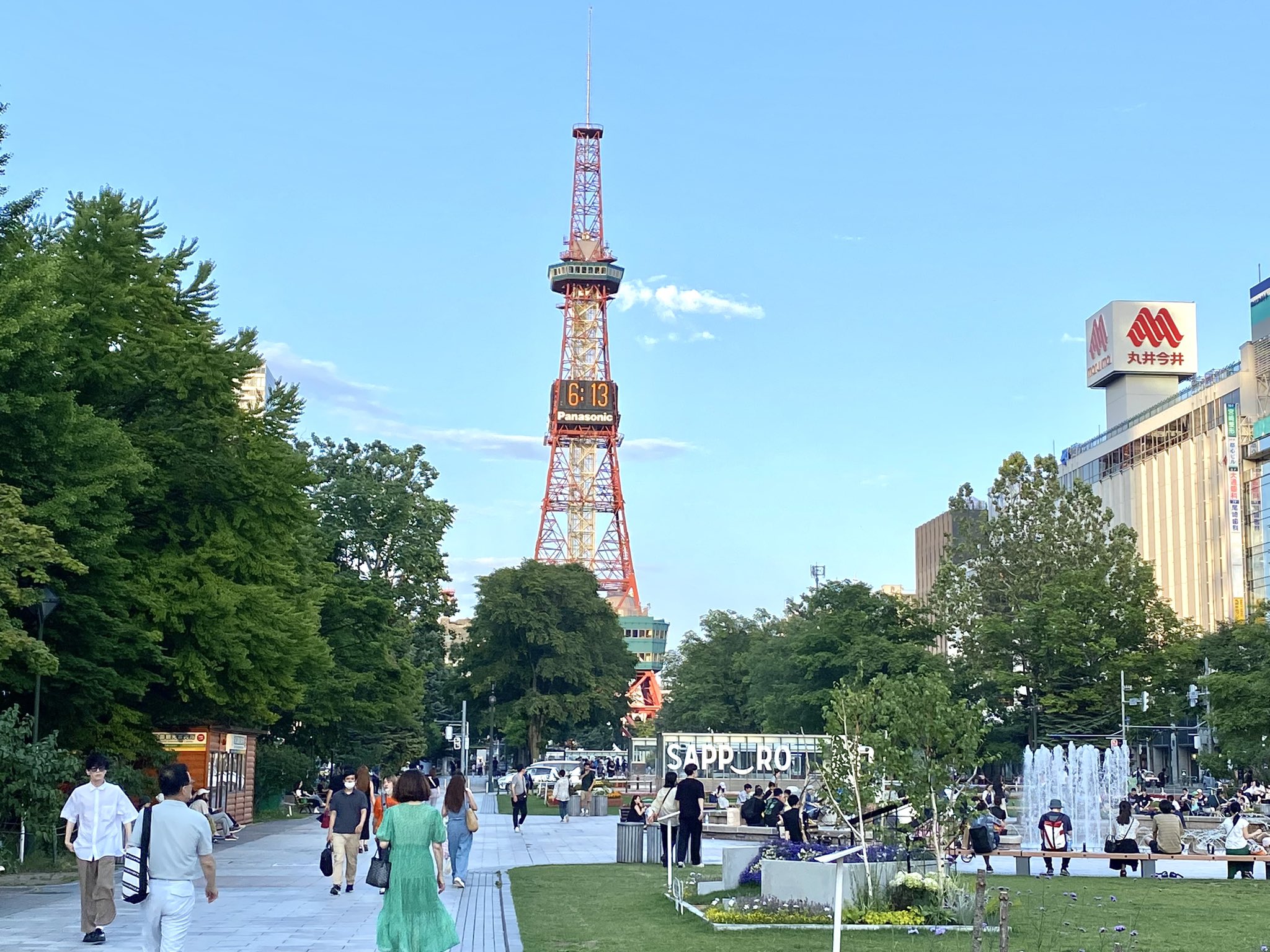 とりあえず北海道、涼しい😄