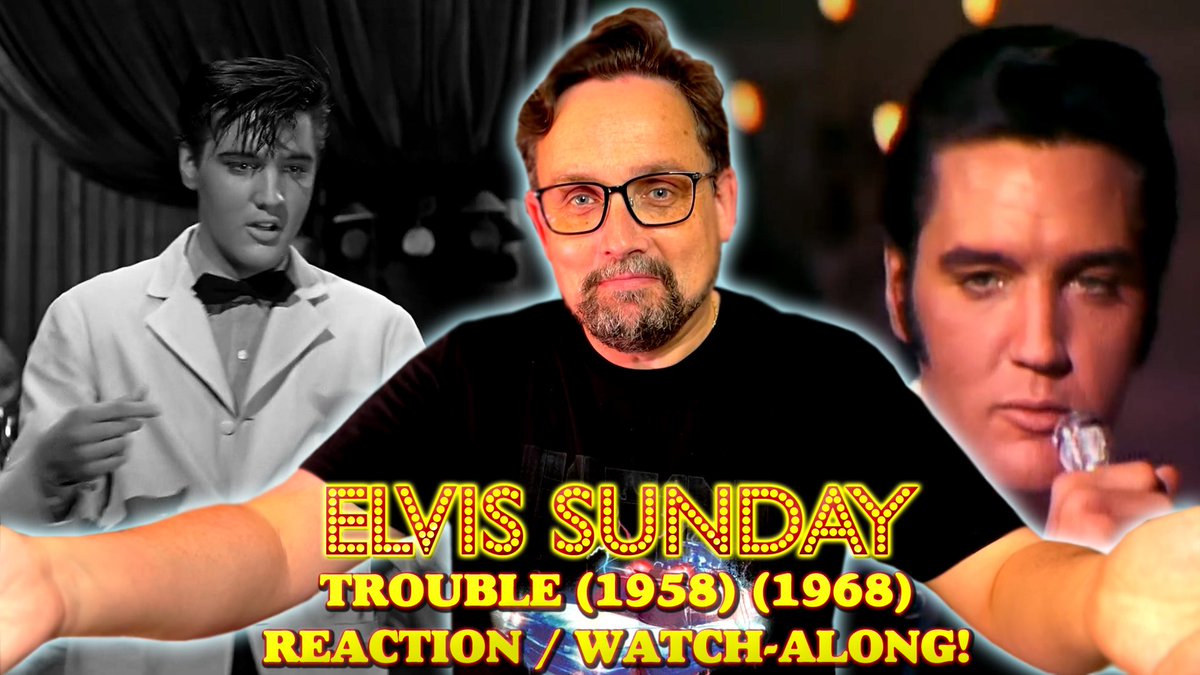 ELVIS SUNDAY! TROUBLE (1958) (1968) REACTION / WATCH ALONG! youtu.be/QW2lZeBMH54 
Two performances of one song this week.
Thanks for watching!
#Elvis #ElvisPresley #KingCreole #ComebackSpecial #TCB #ElvisReaction #ReactionVideo #ElvisSunday
