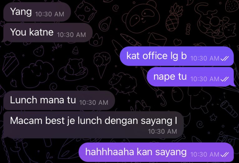 pelisahh's tweet photo. my husband and mine's offices are so far from each other (cant have lunch dates), so everytime he gets to wfh he tries to trick me into having lunch with him 🤣 https://t.co/xx6EmWOTIK