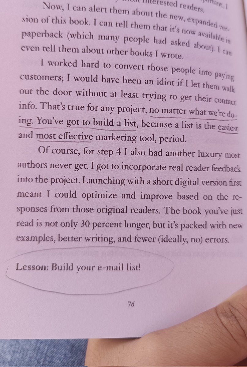 This image: A tiny snippet, a profound lesson.

Book: "Growth Hacker Marketing" by Ryan Holiday