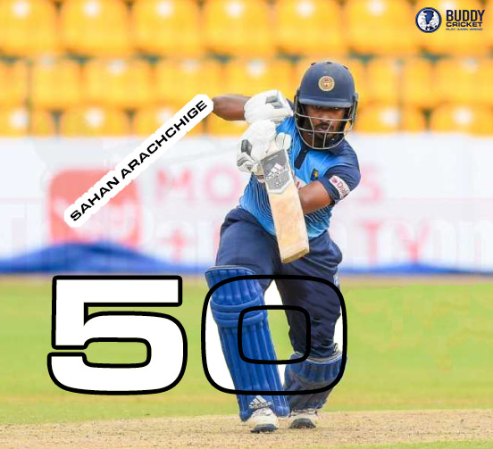 Sahan Arachchige to a Fiery Half-Century! 🔥#SLvNED #CWC23 #ReadyToRoar #SLCricket #SriLanka #SriLankaCricket #netherland #netherlandcricket #cricket #worldcricket #CWC #CWCQ #CWCQualifiers #ICCWorldCupQualifier #SuperSixes #ICC