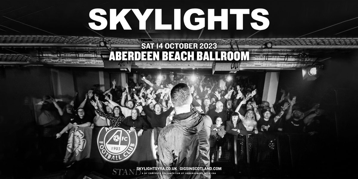 ON SALE NOW 🎟️» @SkylightsYRA @beachballroom | 14th October 2023 TICKETS ⇾ gigss.co/skylights