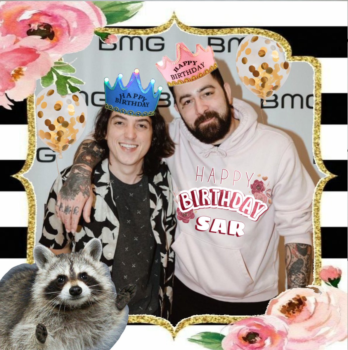 SixtyMileSmile's tweet photo. Happy Birthday @creatushiatus ! I hope you have a wonderful day.🎁🎂🎉🥳
Fam go and spread some love and glitter. https://t.co/BQyTjJmWGu