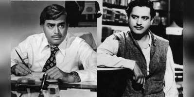 Happy birthday to two Indian film maestros.  Sanjeev Kumar (left) & Guru Dutt. 