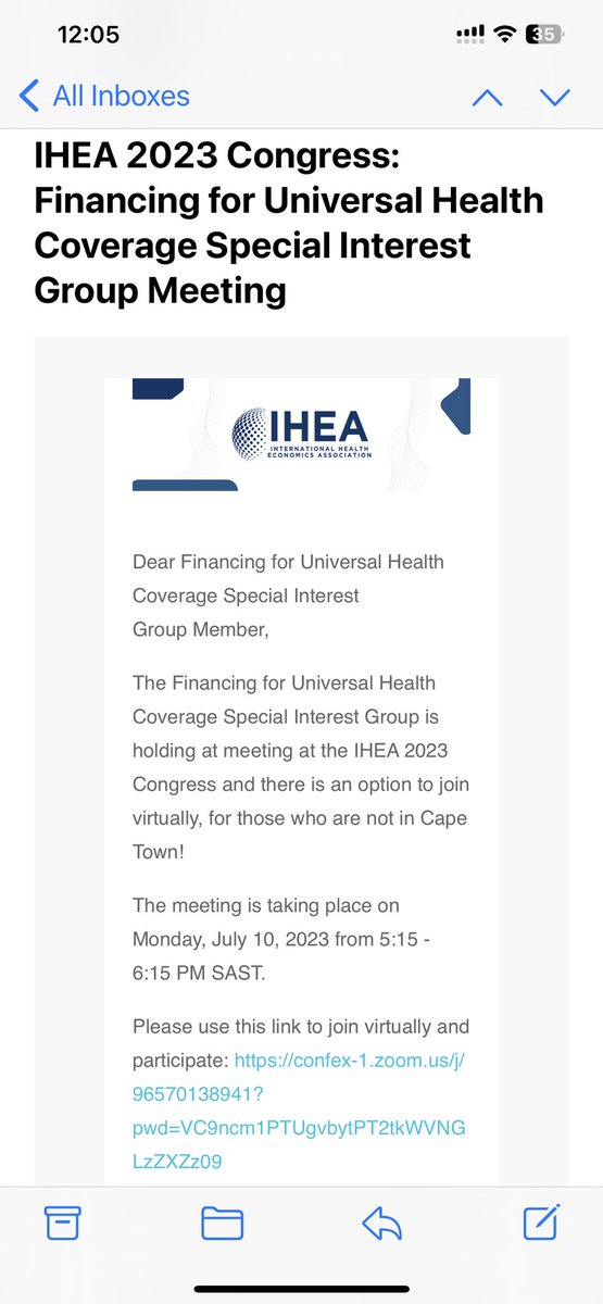 Peter Binyaruka, PhD (@peter_binyaruka) on Twitter photo Don’t plan to miss this meeting at #iHEA2023 in Cape Town/ virtually. Let us discuss about Financing for #UHC. <a href="/healtheconomics/">International Health Economics Association (IHEA)</a> Don’t plan to miss this meeting at #iHEA2023 in Cape Town/ virtually. Let us discuss about Financing for #UHC. <a href="/healtheconomics/">International Health Economics Association (IHEA)</a>
