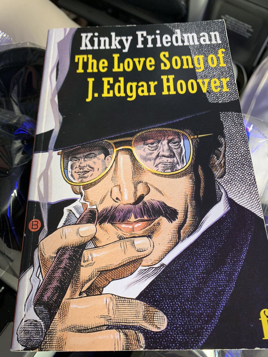 Travel reading….. <a href="/FriedmanKinky/">Kinky Friedman</a>