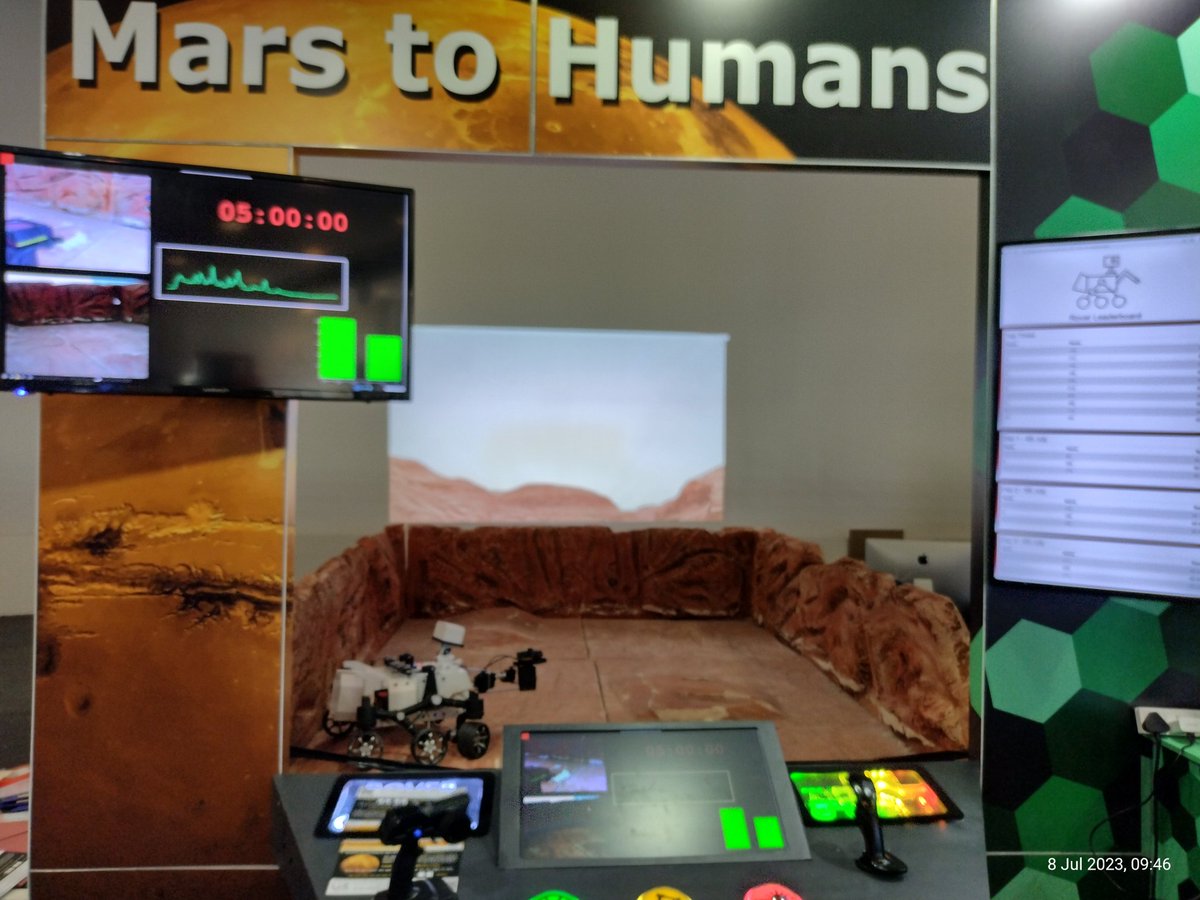 jamesread2010's tweet photo. Last day of the @royalsociety summer exhibition. Come see us at our booth Mars to humans Exhibit #7. Learn about Raman spectroscopy and we use it in our research and how NASA uses it to find signs of life on Mars. @inlightenus @MolBiophotonics https://t.co/uAcoVipWWB