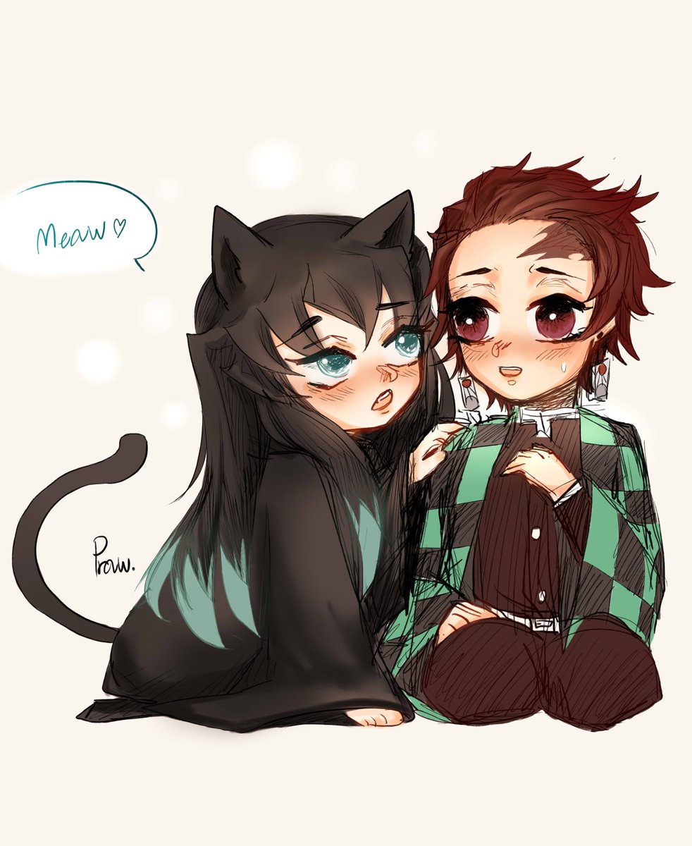 yayearuwu's tweet photo. Meaw!😺 #มุยทัน #MuichiroTokito #tanjiro #muitan #DemonSlayer #kimetsunoyaiba #ทันจิโร่ #มุอิจิโร่ https://t.co/9YOtcDZFIg
