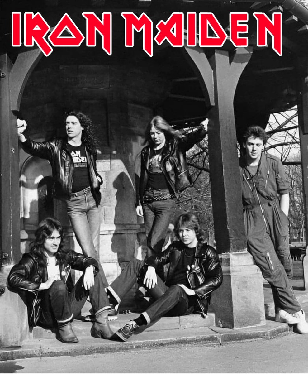 IRON MAIDEN 1980
#IronMaiden #heavyMetal #metal #pauldianno #steveharris