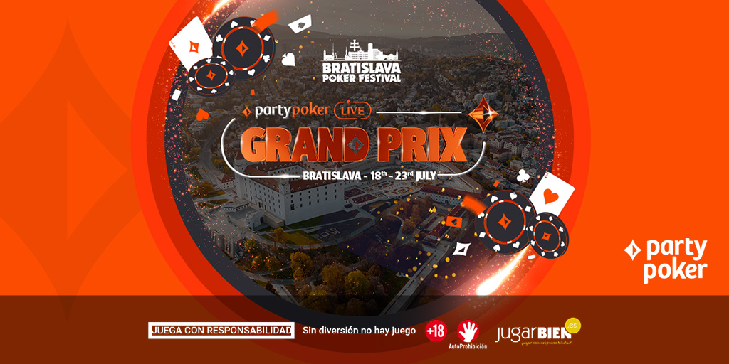 🔶Grand Prix Bratislava
🏁Final hoy a 125 €
🛰️Satélites desde 0,01 € hasta 12,5 €
ℹ️bit.ly/BratislavaES
🔞Juega con responsabilidad