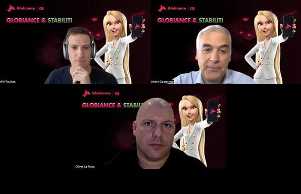 globiance's tweet photo. Oliver La Rosa CEO of Globiance & Will Foulkes Founder of Stabiliti sit down with Andre Casterman  Advisor of GlobiancePay to discuss their latest partnership.

Check out the interview HERE: 
https://t.co/zb9BP3jzgB

@GlobiancePay @AndreCasterman @willstabiliti 
https://t.co/cD9KeO2Ukt
https://t.co/MaRQEKyQN2
https://t.co/H5agO5psct

https://t.co/eAr49q14KQ