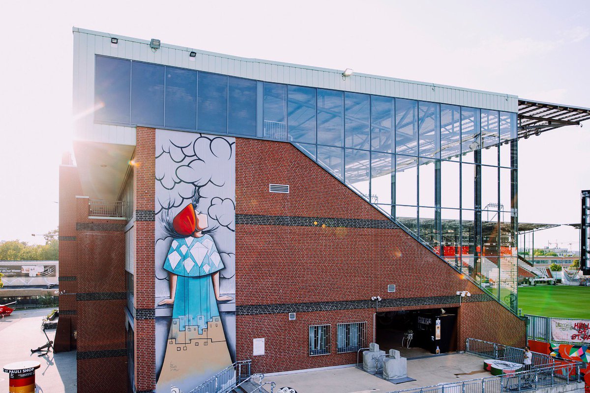 New Mural in town 🔥
<a href="/ShamsiaHassani/">Shamsia Hassani</a> created the main mural of the <a href="/MTG_SocialArt/">MILLERNTOR GALLERY</a> at <a href="/fcstpauli/">FC St. Pauli</a> 

The Power of Art - @shamsiahassani at <a href="/fcstpauli/">FC St. Pauli</a> / @millerntorgallery festival 🌊

#shamsiahassani #streetart #millerntorgallery #vivaconagua #fcsp #sanktpauli 
📸 Laura Müller