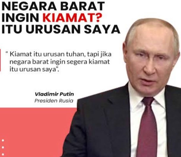 <a href="/SoftWarNews/">SW News - SOFT WAR NEWS</a> Dunia membutuhkan orang sperti Om Putin untuk melawan kepongahan Amerika dan sekutunya.