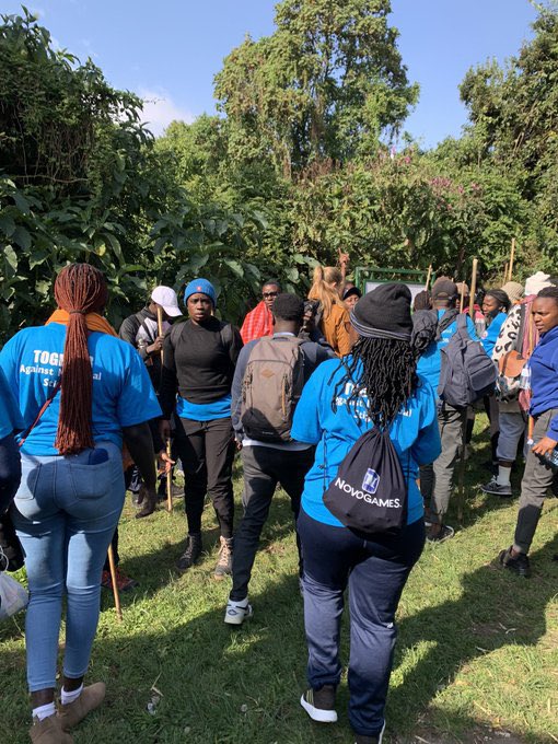 Our Central Region Coordinator @RaisingTeensUg1 has just concluded their annual Hiking event which took place in Kisoro District: #MtSabinyo 
The different Partners who Joined the event are committed to ending #MenstrualStigma by all means: 
Team #Hike4GirlsUg @GirlsNotBrides