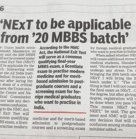 HimanshiAneja1's tweet photo. There is no clarification of NEXt among the students....@PMOIndia @MoHFW_INDIA @mansukhmandviya @NMC_IND @AIDSO_AIC pls clarify the things....medical system is so weak here...they all are confused among themselves
 #NONEXTFOR2019BATCH #nonext #NONEXTFOR19BATCH #cancelnext https://t.co/wcZ5MPezpD