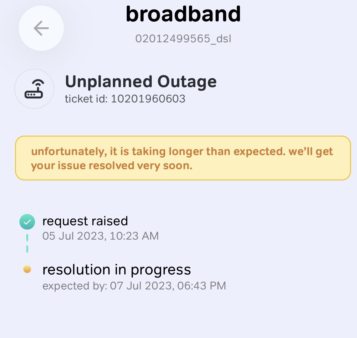 Utkarsh10697500's tweet photo. @airtelindia @Airtel_Presence you have very poor customer service. I have been calling you from past 3 days but no resolution is provided on internet issue till now. It is very irresponsible behaviour from airtel customer care services.
@TRAI @DoT_India please help https://t.co/kHXbzwNmUg