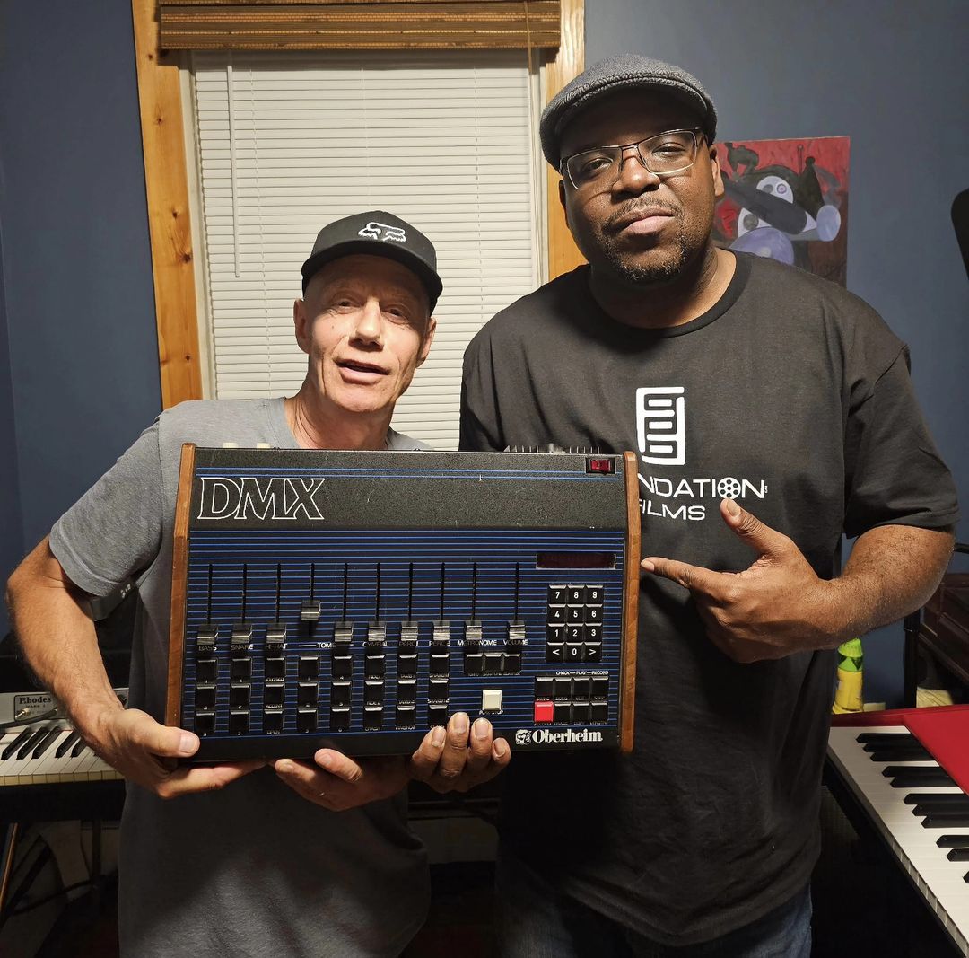 klbdrum's tweet image. Jay Quan and I Fired up His 40 year old  Oberhiem DMX yesterday and it was big fun.