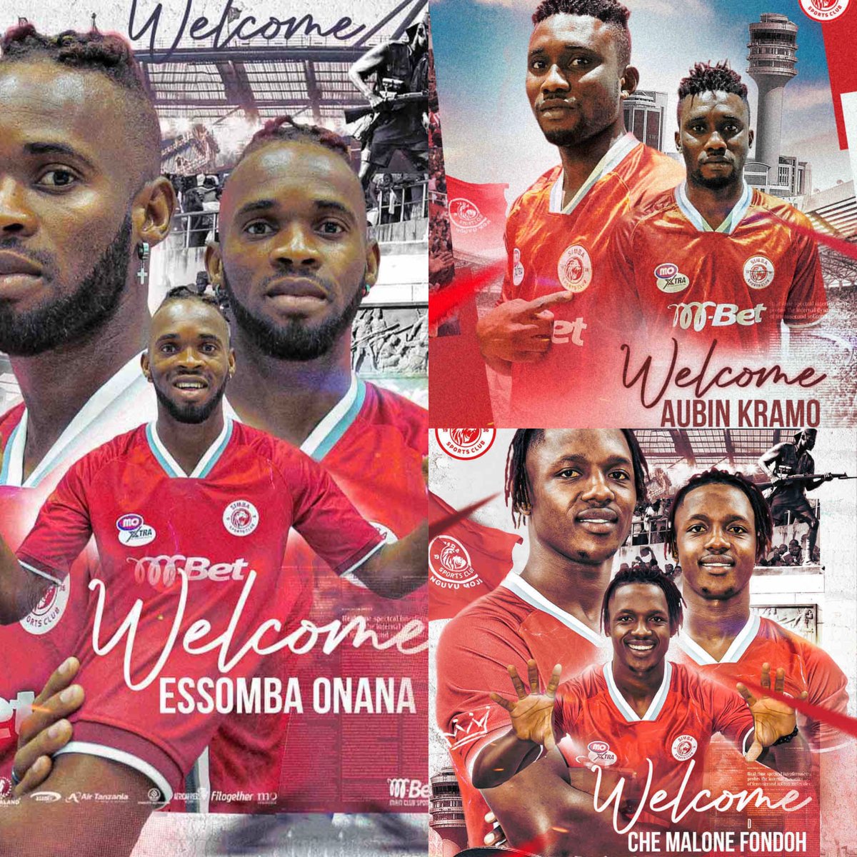 AhmedAbdallahTL's tweet photo. USAJILI WA SIMBA SC MPAKA SASA 🔴⚪️

1. Essomba Onana ✅ (MVP, Rwanda)
2. Aubin Kramo ✅
3. Che Fondoh Malone Jr. ✅ (MVP, Cameroon)

Otea anayefuata..... https://t.co/5NXyVkIv9B