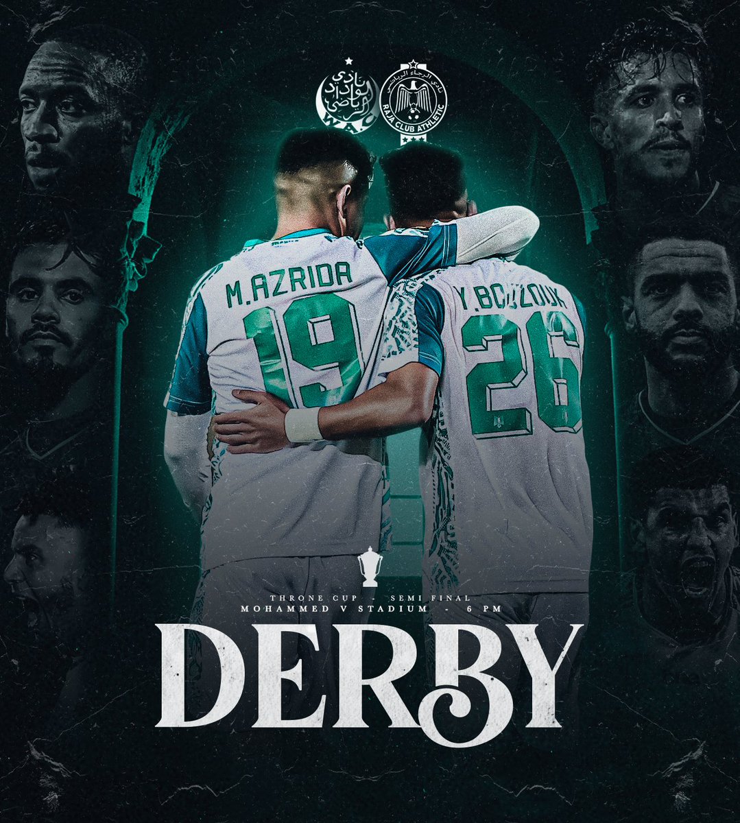 RCAofficiel's tweet photo. It's Derby Day in the #ThroneCup 👊🏻
ALLEZ LES VERTS🗣️ https://t.co/dE6zwAawtM