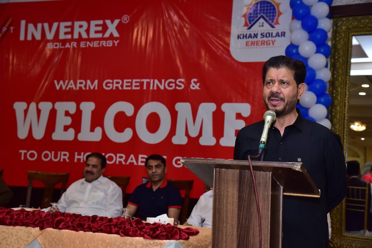 Inverex Solar Energy,proudly participated in the inauguration ceremony of Khan Solar First complete Solar Solution Providing outlet in Sargodha. We want to congratulate Khan Solar on their new business chapter. #Inverex #Solar #newoutlet #solutionprovider #inauguration #Sargodha