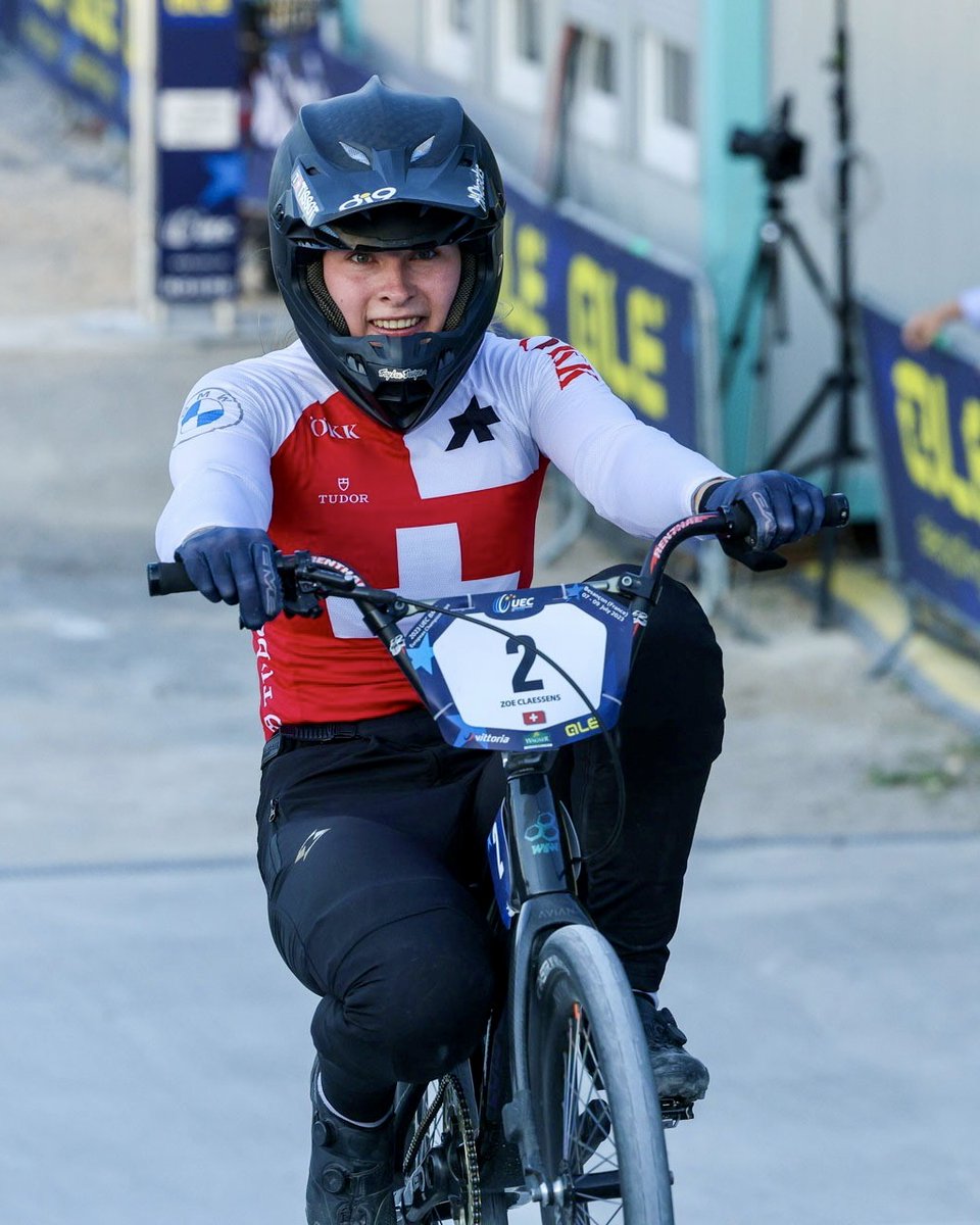 2️⃣0️⃣2️⃣3️⃣ European Elite champions 👏

Niek Kimmann 🇳🇱 and Zoé Claessens 🇨🇭

#BMXRacing