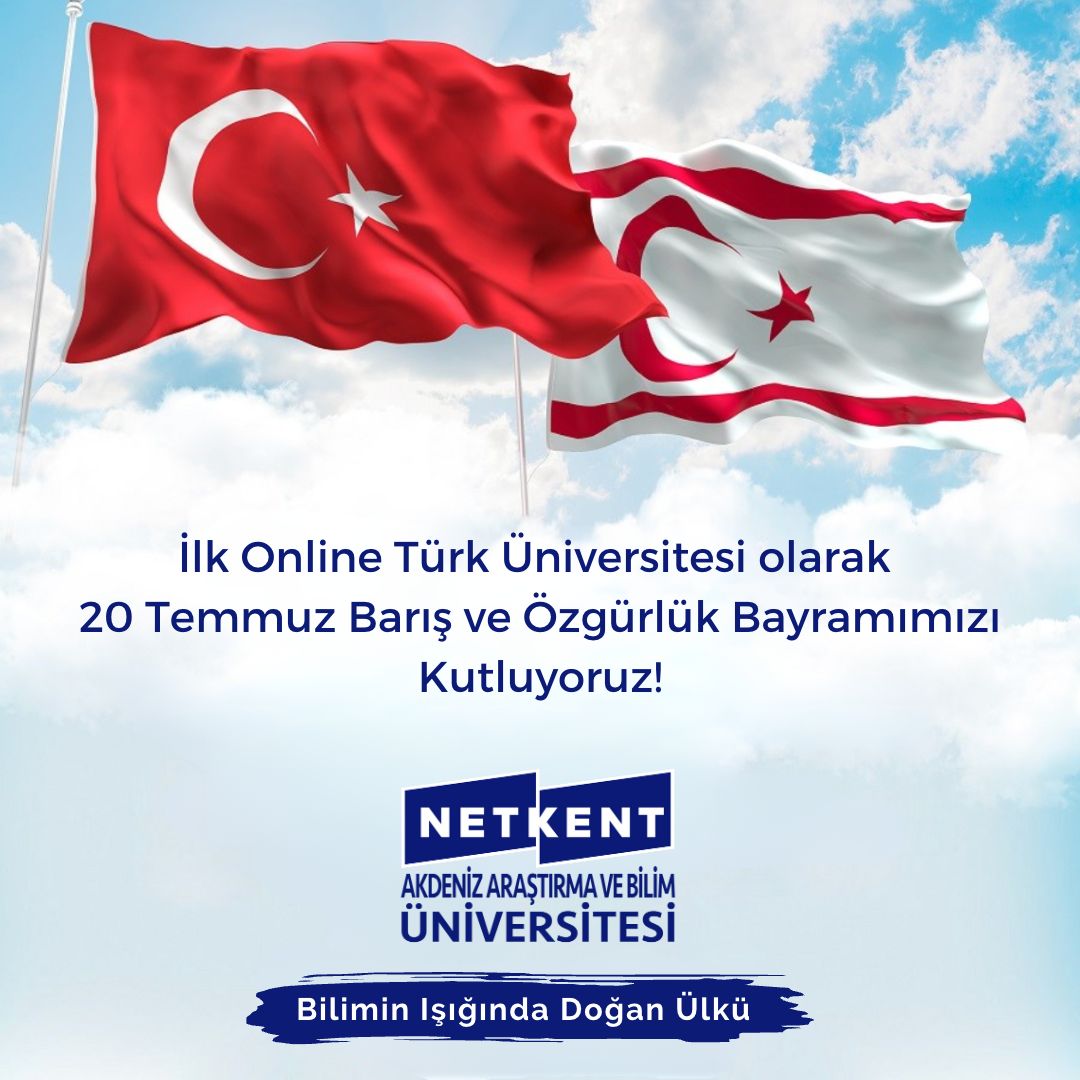20 Temmuz Barış ve Özgürlük Bayramı Kutlu Olsun!

#netkent #barışveözgürlükbayramı