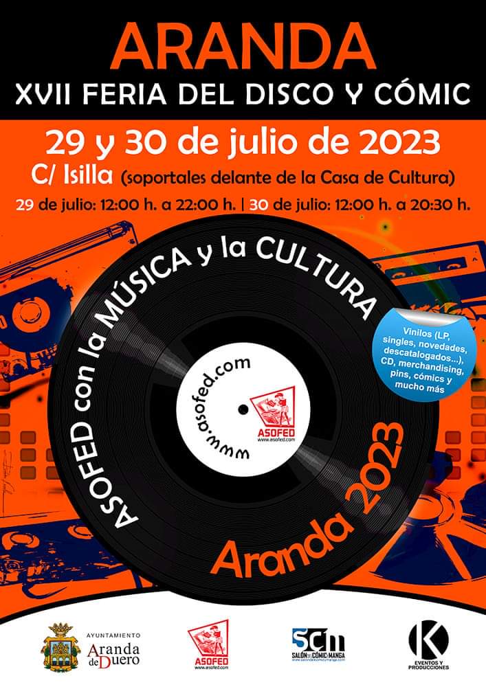 ASOFED (@asofed) on Twitter photo Por fin 👏 podemos anunciarlo
Para no perdérselo. Os esperamos
Ayuntamiento Aranda Duero Turismo Aranda de Duero Diario de la Ribera Cope Aranda Cadena SER Aranda de Duero Raimundo Peña Recio ASOFED Libros K Mónica Martinez Millán K Eventos y Producciones <a href="/EventosMonica/">MónicaKEventos</a> Por fin 👏 podemos anunciarlo
Para no perdérselo. Os esperamos
Ayuntamiento Aranda Duero Turismo Aranda de Duero Diario de la Ribera Cope Aranda Cadena SER Aranda de Duero Raimundo Peña Recio ASOFED Libros K Mónica Martinez Millán K Eventos y Producciones <a href="/EventosMonica/">MónicaKEventos</a>