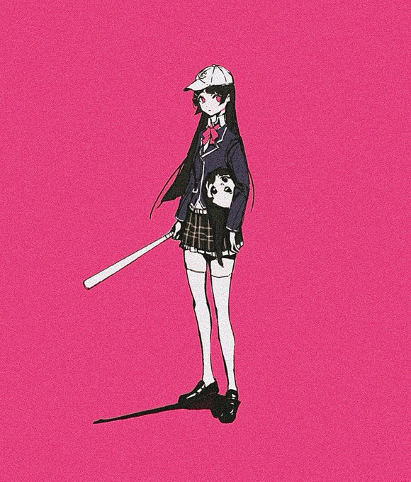 「棒球帽 スカート」のTwitter画像/イラスト(人気順)