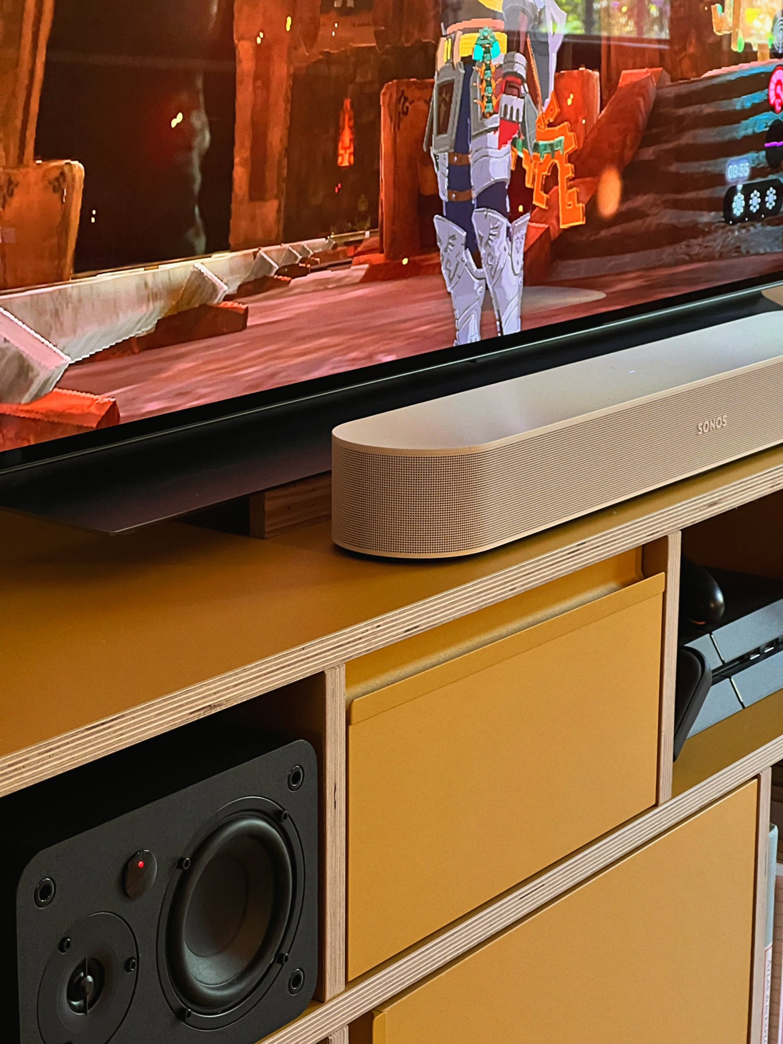 Lg tv cheap sonos beam