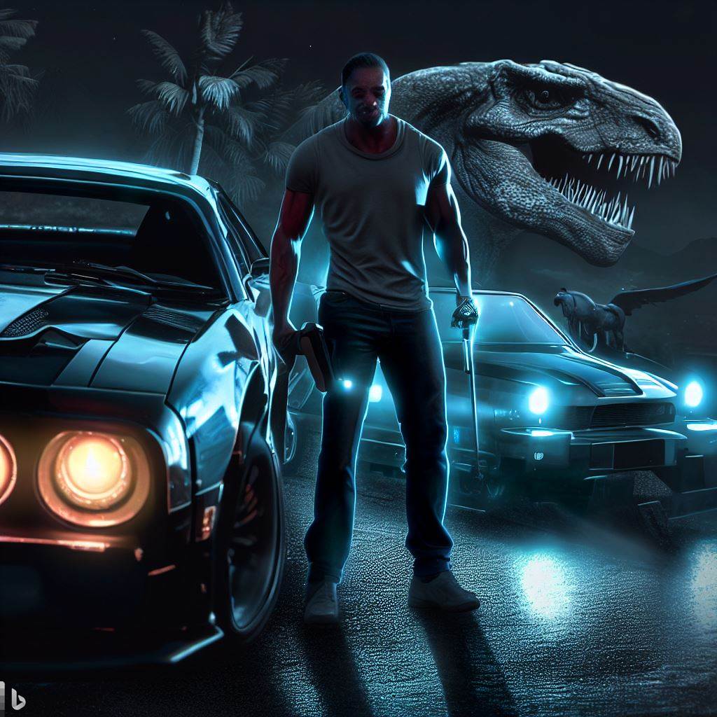 UniversalPic_LA's tweet image. 🚨Tenemos un anuncio de dimensiones colosales🚨
 Tenemos el Primer vistazo a #FastXI con Louis Leterrier de vuelta en la direccion. Estreno el 4 de abril de 2025, solo en Cines. 🚗🦖🚗