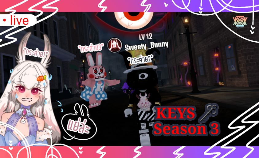 Akari_pjofc's tweet photo. 📷LIVE: Roblox : KEYS 📷 Season 3 |  #1
10.00PM
#Violet #LiveViolet #akariprojectoffical #Vtuber #Horror #Game #Roblox #KEYSSeason3
Live : https://t.co/WAXAkD7UyA
Facebook : https://t.co/1O6UjxqeOL
Twitter : https://t.co/g0LgPu0CT1
Youtube : https://t.co/3TduZxzHc8 https://t.co/S2uFA1q3Le