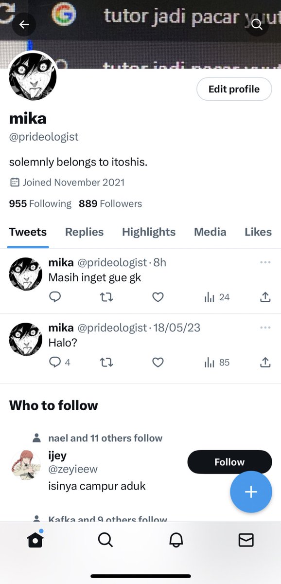 dimaluin's tweet photo. Banyak juga yang mutualan di akun gue yang ini https://t.co/UksdnNdrsn