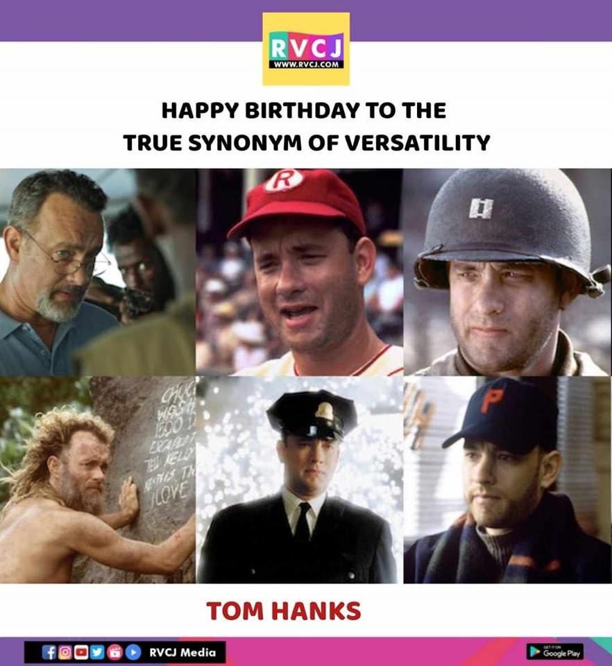Happy birthday Tom Hanks!    