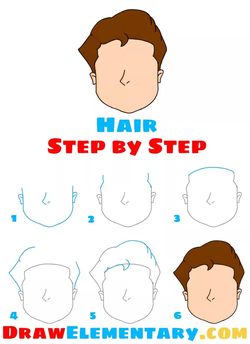 DrawElementary's tweet image. How to Draw Hair - drawelementary.com/how-to-draw-ha… #drawing #drawings #howtodraw #easydrawings #hair #hairstyle #hairdrawing