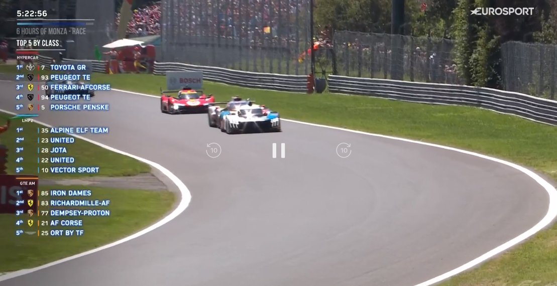 [Live] 2023 WEC Rd.5  6 Hours of Monza