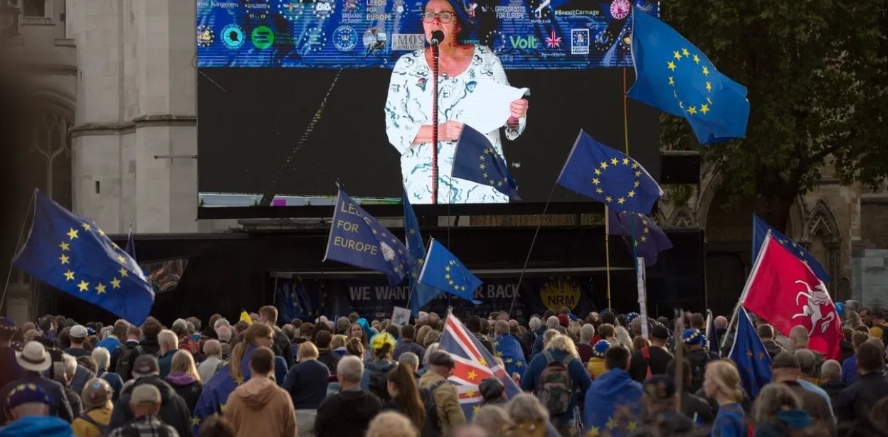 National Rejoin March on Twitter "The team at NRM are all volunteers nobody is paid, from the